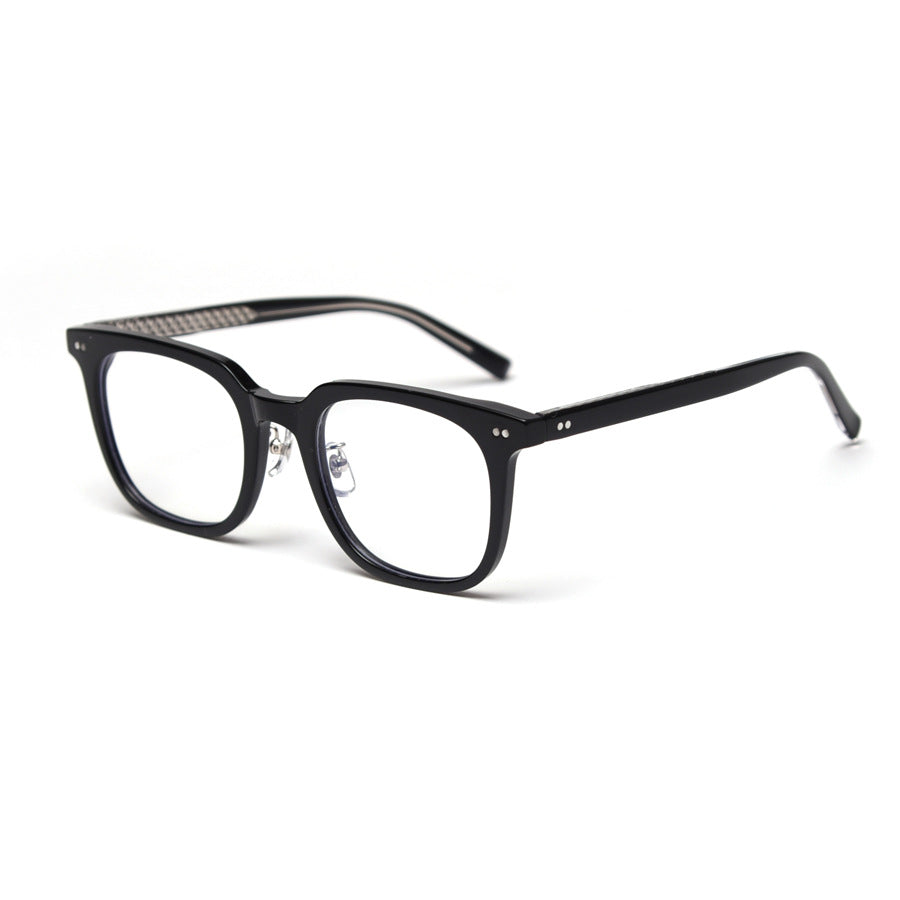 Orchestra Square Full - Rim Eyeglasses in Black, Gray, Light Pink Tortoise, Transparent & Transparent Yellow - Anti - Blue Light & Stylish