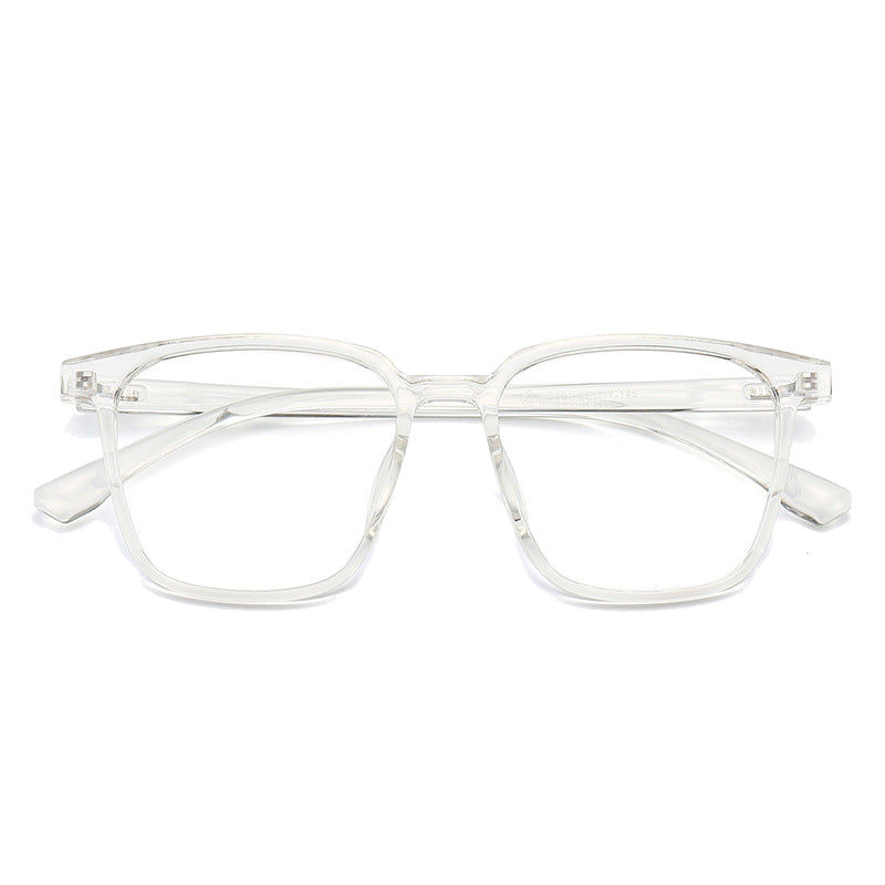 Versus Square Full - Rim Eyeglasses: Lightweight, Trendy & Comfortable in Blue, Bright Black, Brown, Dark Gray, Light Brown, White