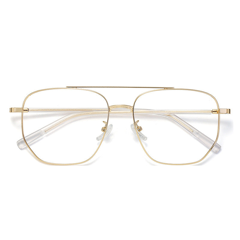 Breathe Aviator Full - Rim Eyeglasses: Stylish, Functional & Available in 6 Colors (Black, Gold, Sliver & More)