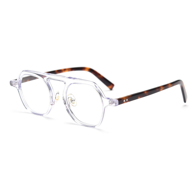 Cannes Aviator Full - Rim Eyeglasses: Stylish Optical Frames in Black, Black White, Gray, Tortoise & White Tortoise