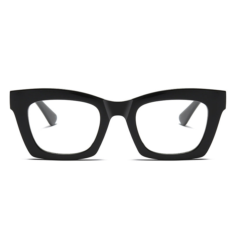 Stage Square Full - Rim Eyeglasses in Black, Black Pink, Gray, Light Brown, Tortoise & White - Stylish and Functional Eyewear