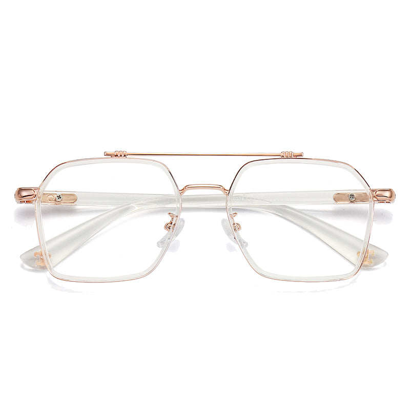 Eight Aviator Full - Rim Eyeglasses in Multiple Colors: Stylish Vision Correction with Vintage - Modern Design
