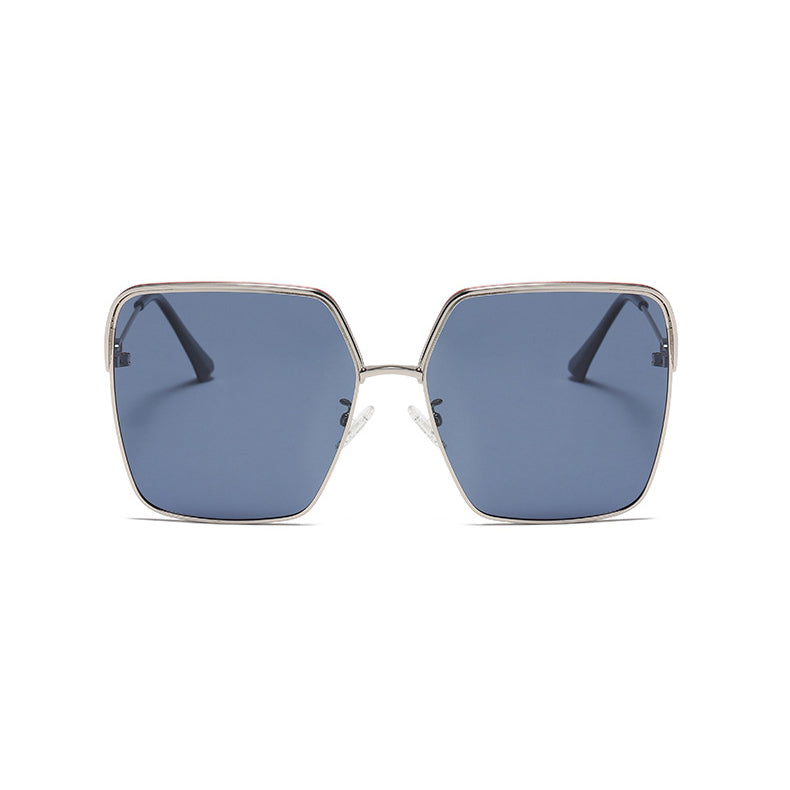 Astoria Square Full - Rim Women's Sunglasses: Stylish, Durable & UV - Protected in Gold Gray, Silver Blue and More