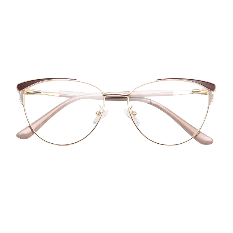 Oscar Horn Full - Rim Eyeglasses: Trendy Cat - Eye Design with Multiple Color Options for Fashion and Vision