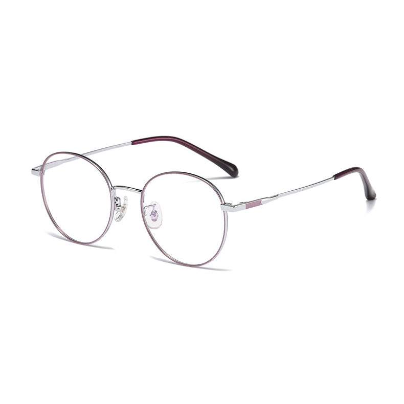 Stratosphere Round Full - Rim Eyeglasses: Unisex, Lightweight, Multiple Colors for Vision & Style