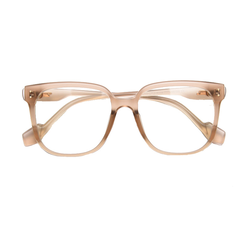 Confident Square Full - Rim Eyeglasses: Fashionable & Functional in Black, Brown, Dark Green, Gray, Matte Brown, Tortoise