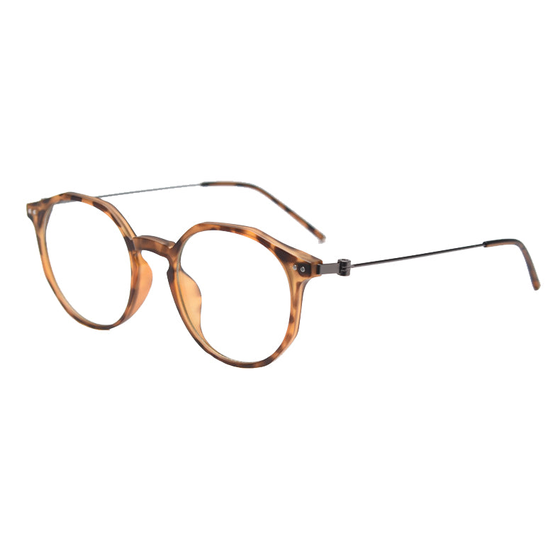 Boreal Round Full - Rim Eyeglasses in Black, Bright Gray, Green, Matte Gray, Tawny, Tortoise, and White - Ideal for Vision & Fashion