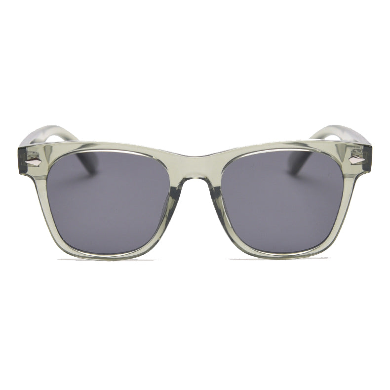 Button Square Full - Rim Sunglasses: Stylish & Functional with Multiple Color Options for Sun Protection