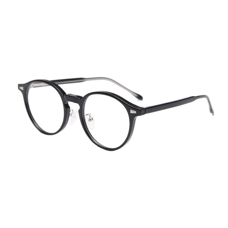 Gaze Oval Full - Rim Eyeglasses: Stylish & Functional Eyewear in Black, Brown, Gray, Green, Orange, Tortoise, White