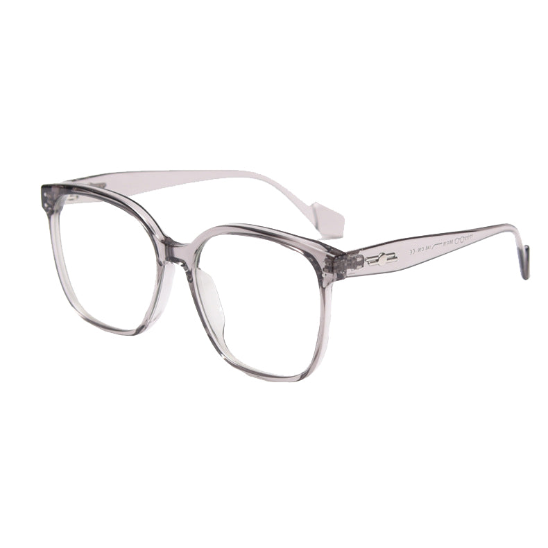 Gilded Square Full - Rim Eyeglasses: Unisex Optical Frames in Black, Brown, Gray, Green, Light Brown & Tortoise for Vision & Fashion