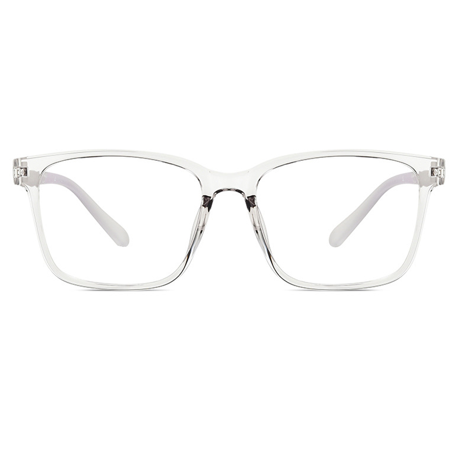 Rogan Square Full - Rim Eyeglasses in Dark Grey, Frosted Black, and More - Ideal for Vision & Fashion