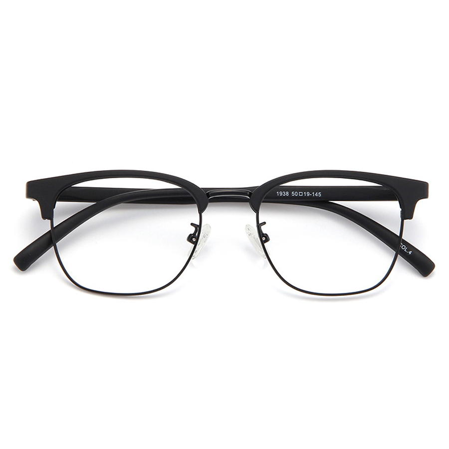 Mariner Browline Semi - Rimless Eyeglasses: Stylish, Comfortable, and Durable for Men and Women with Multiple Color Options