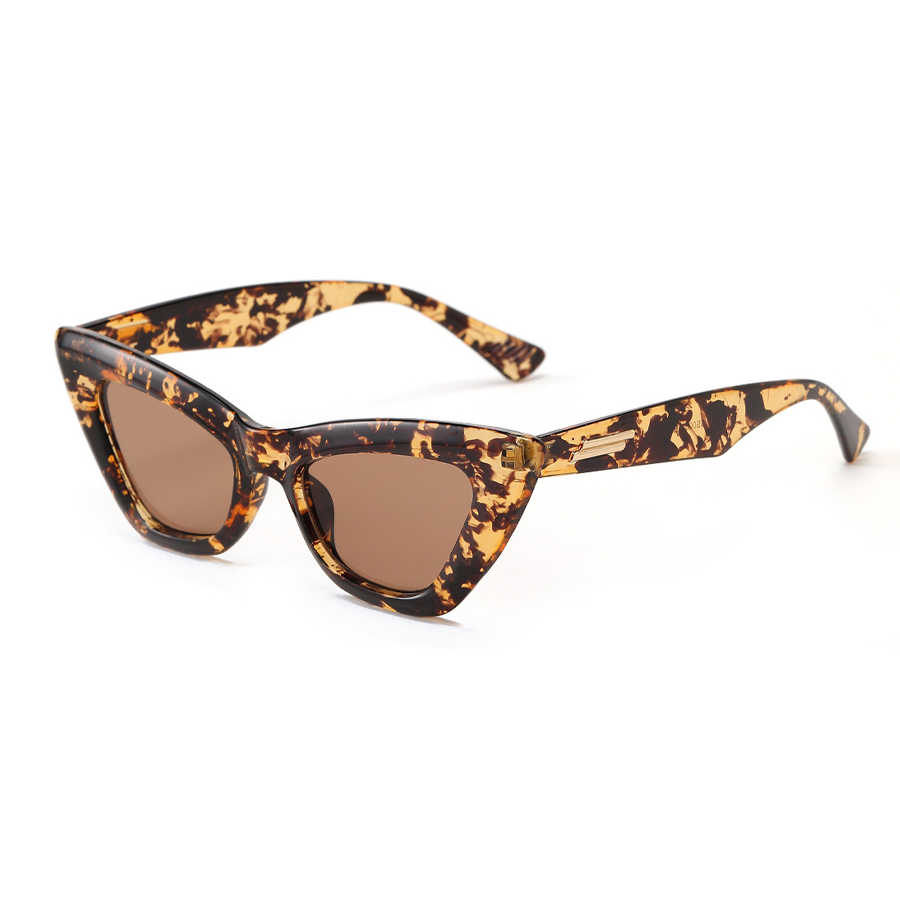 Audax Horn Full - Rim Cat - Eye Sunglasses: Multiple Colors, UV Protection & Fashionable Design