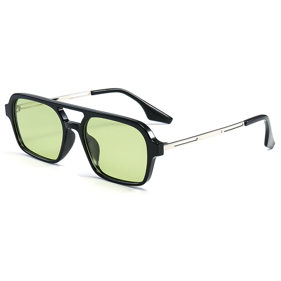 Decade Aviator Full - Rim Sunglasses: Stylish & Functional with Multiple Color Options for Adults