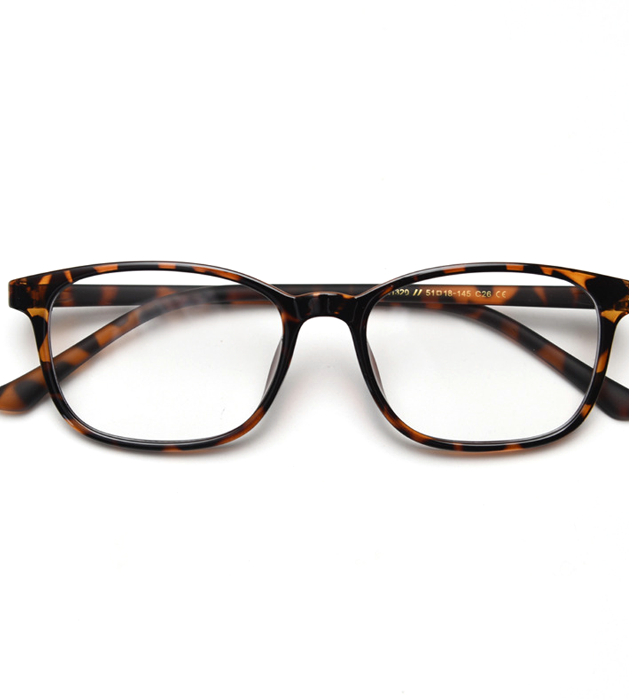 Ember Rectangle Full - Rim Eyeglasses in Multiple Colors - Ideal for Vision Correction & Everyday Style