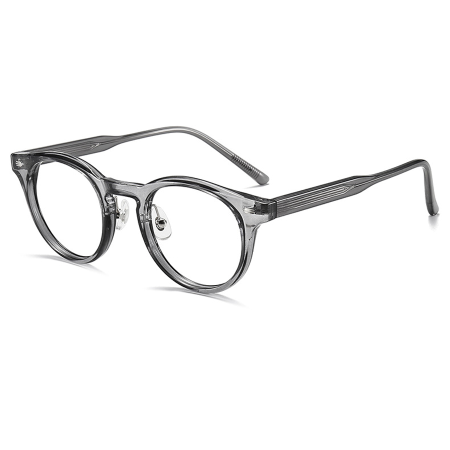Echo Round Full - Rim Eyeglasses: Vintage - Inspired Frames with Multiple Color Options for Vision and Fashion