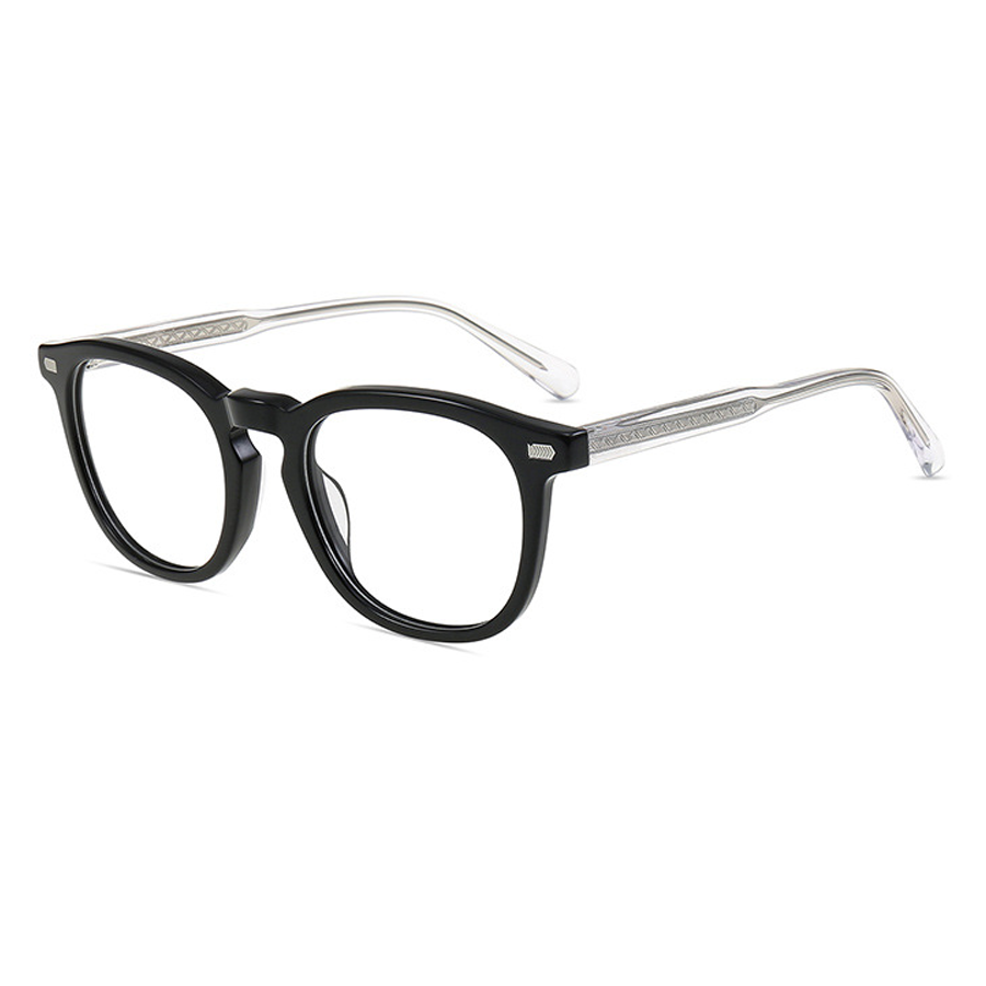 Beck Round Full - Rim Eyeglasses: Stylish & Functional Optical Frames in Black, Dark Blue, Dark Green, and Light Green