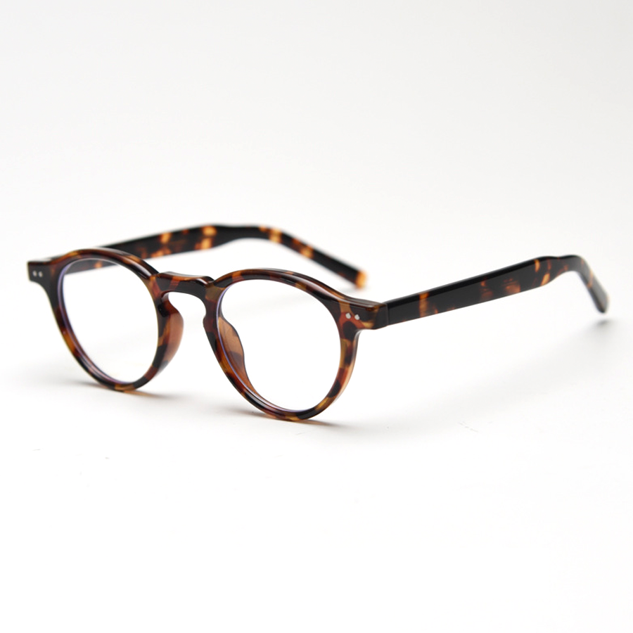 Sophisticated Round Full - Rim Eyeglasses: Vintage Style with Modern Functionality in Multiple Colors