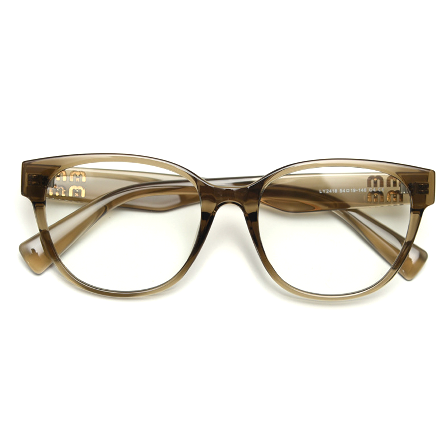 Gold-Lettered Plastic Eyeglasses - Image 8