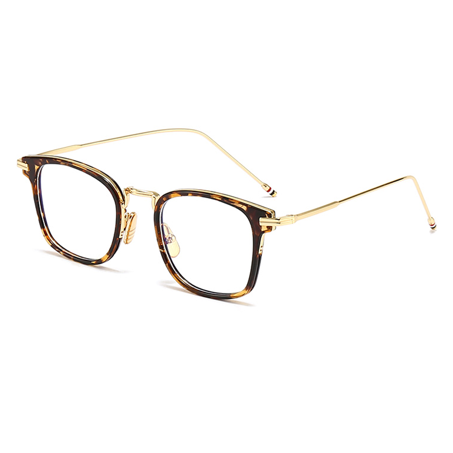 Hercules Square Full - Rim Eyeglasses: Anti - Blue Light, Luxury Design, Multiple Colors - Ideal for Vision Correction & Fashion