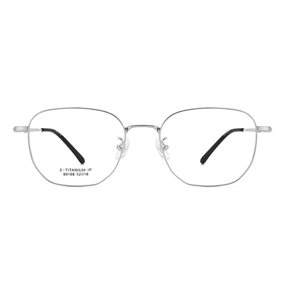 Tower Square Full-Rim Eyeglasses - β-Titanium Frames in Multiple Colors for Vision and Fashion