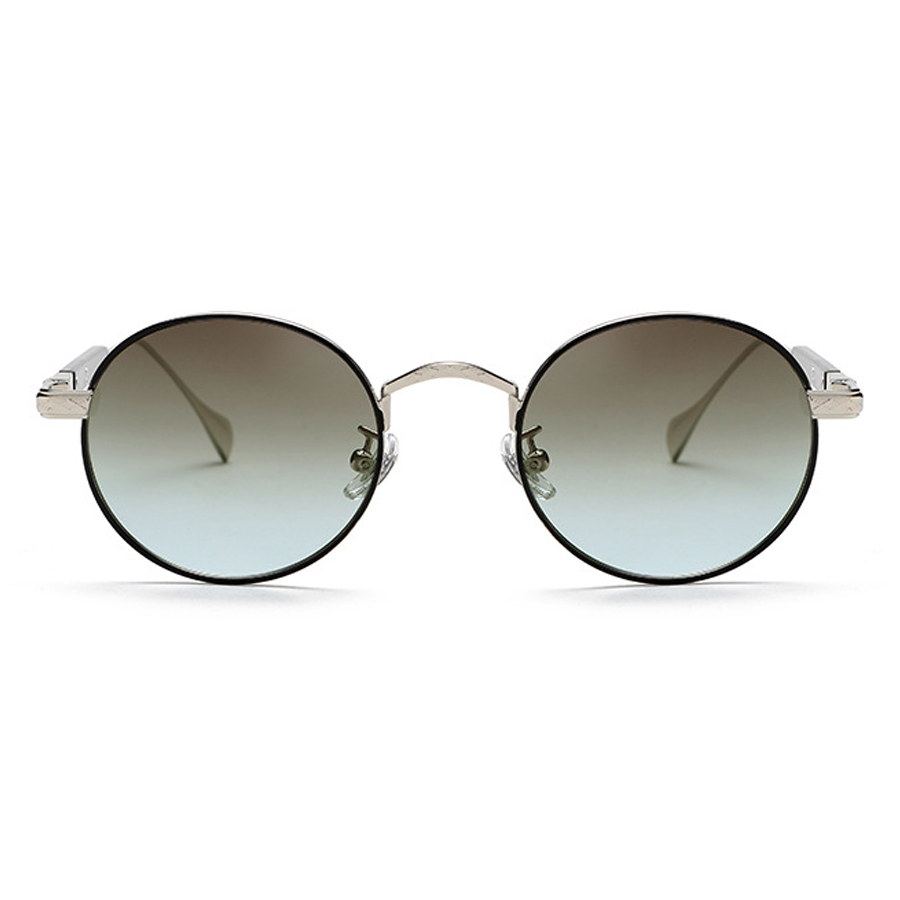 Gilmore Round Full - Rim Sunglasses: Fashionable & Functional Eyewear with Multiple Color Options and Gradient Lenses