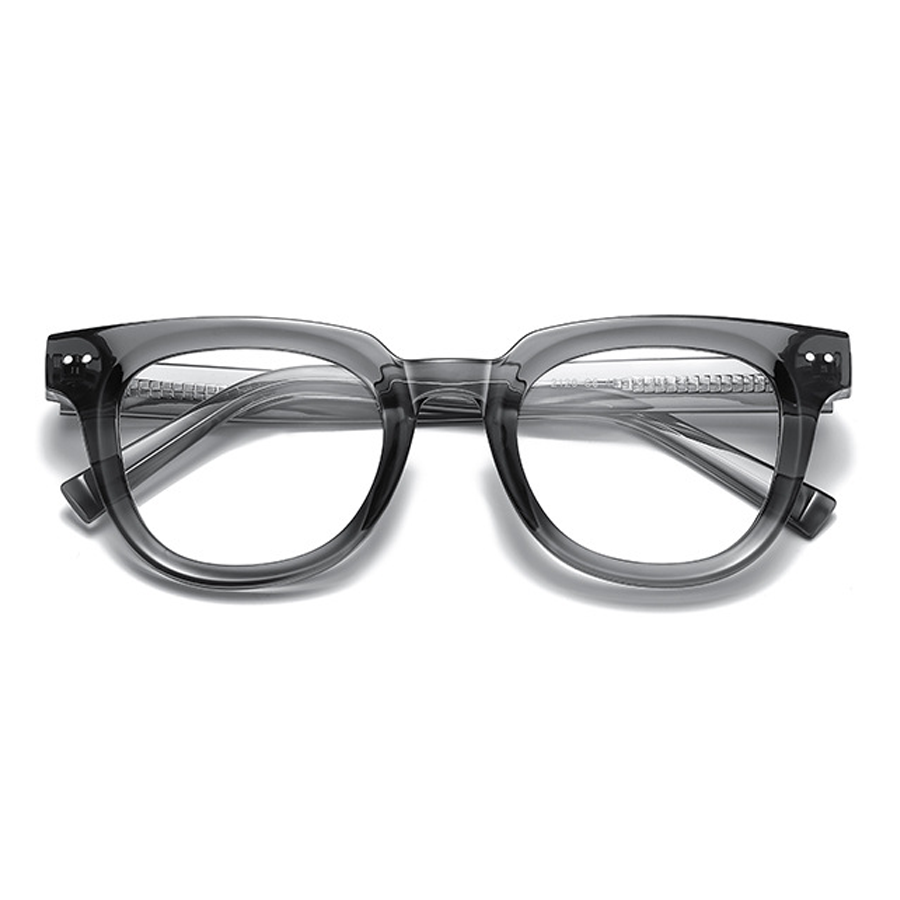 Tilia Square Full - Rim Eyeglasses: Premium Vintage - Inspired Frames with Anti - Blue Light, Multiple Colors & Spring Hinges