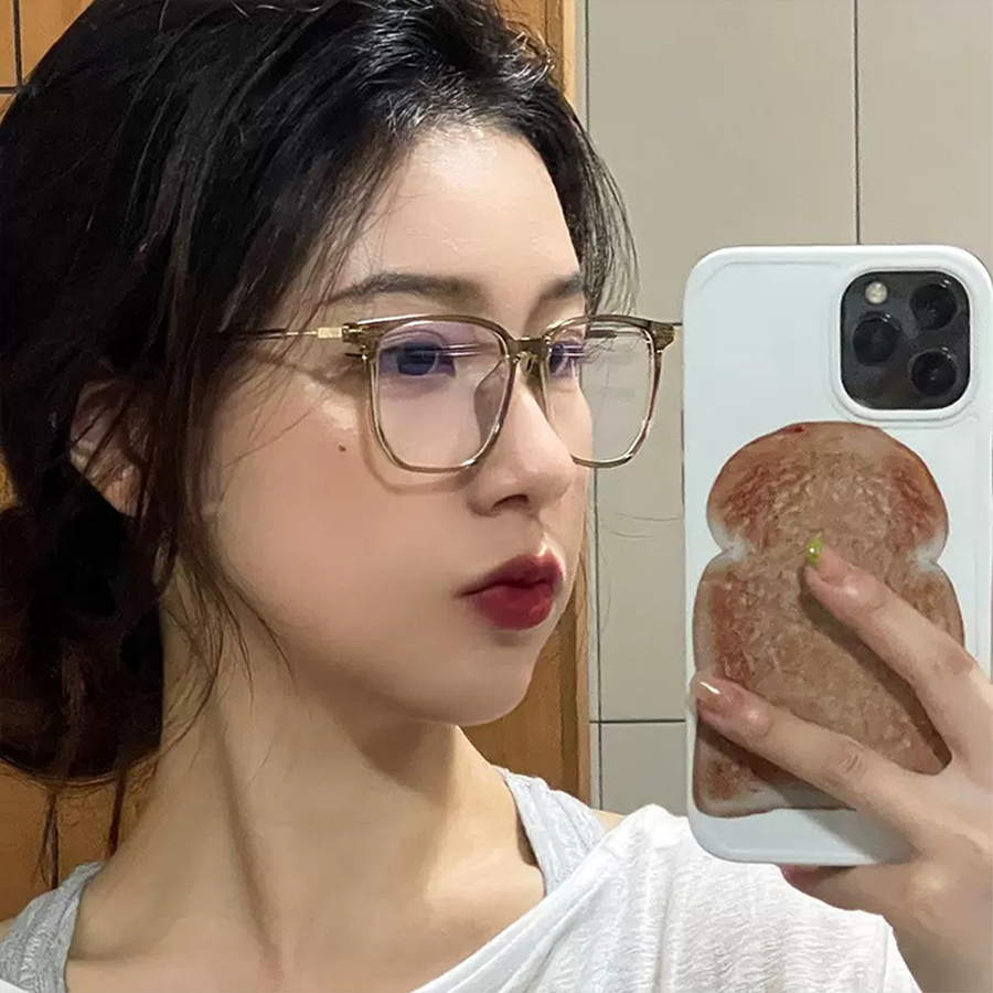 Shiloh Square Full - Rim Eyeglasses: Trendy, Comfortable & Durable in Black Gold, Olive Green, Pink, Tortoise, Transparent & Transparent Gray