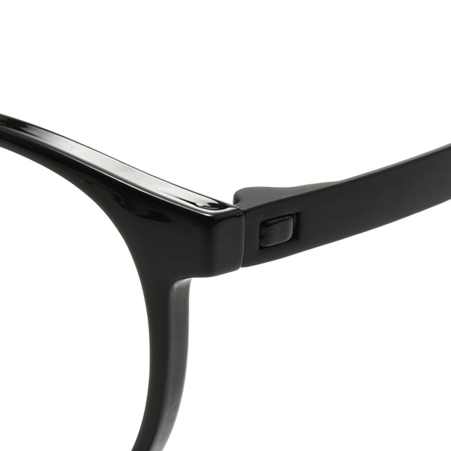 Drift Round Full - Rim Eyeglasses: Trendy, Comfortable & Durable in Bright Black, Light Blue Gray, Matte Black, Transparent & Transparent Pink