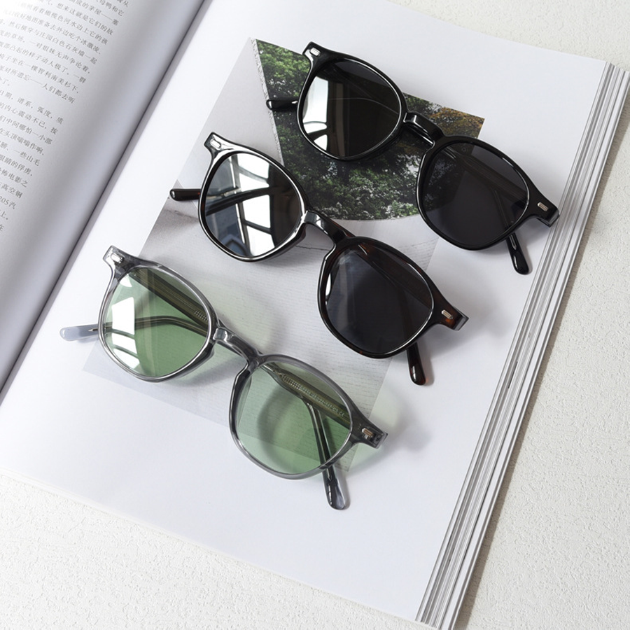 Keira Round Full - Rim Polarized Sunglasses: Vintage Style with Multiple Color Options, UV Protection, and Comfort