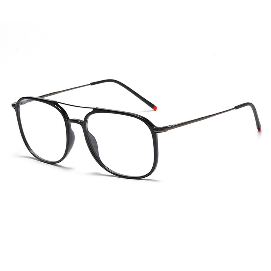 Sycamore Aviator Full - Rim Eyeglasses: Stylish and Functional Eyewear in Black, Blue, Crimson, Gradient Gray, and Gradient Red