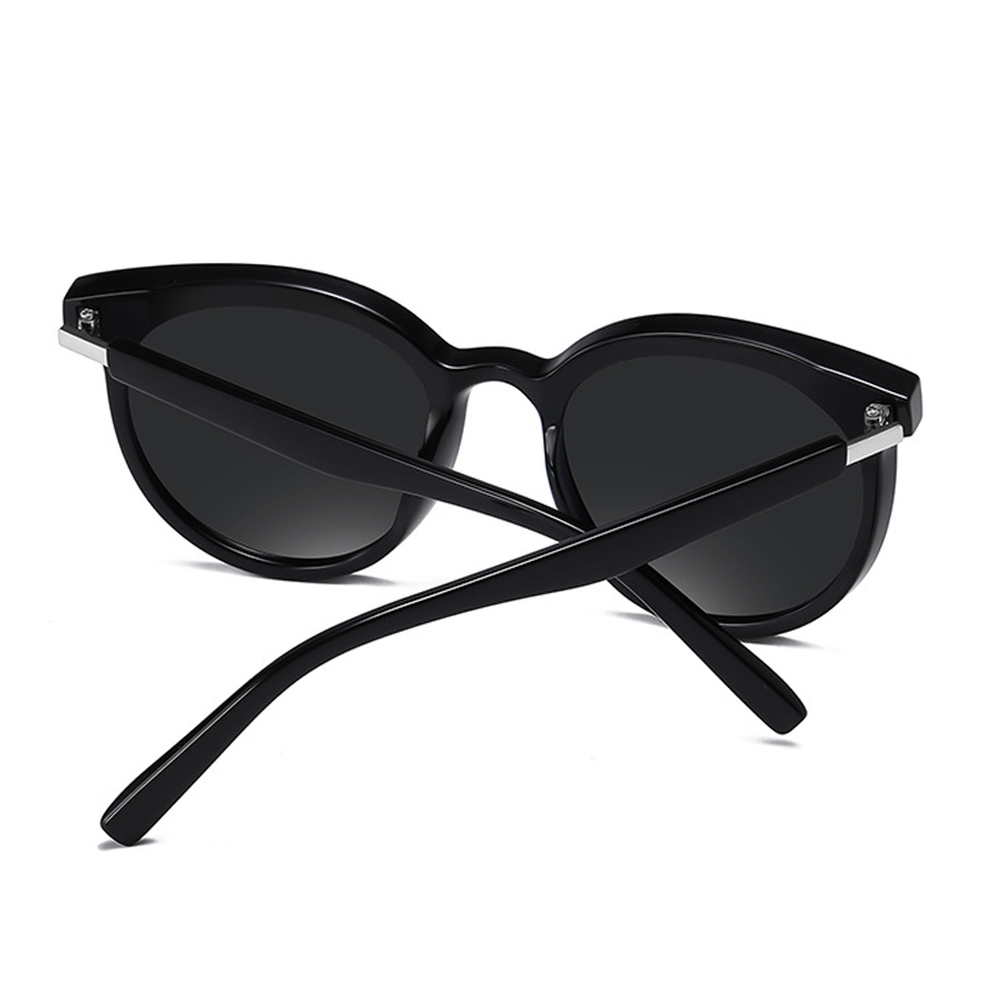 Epoch Round Full - Rim Sunglasses: Unisex Retro - Modern Eyewear in Beige, Black, Brown, Gray, Tortoise, Yellow for UV Protection & Fashion