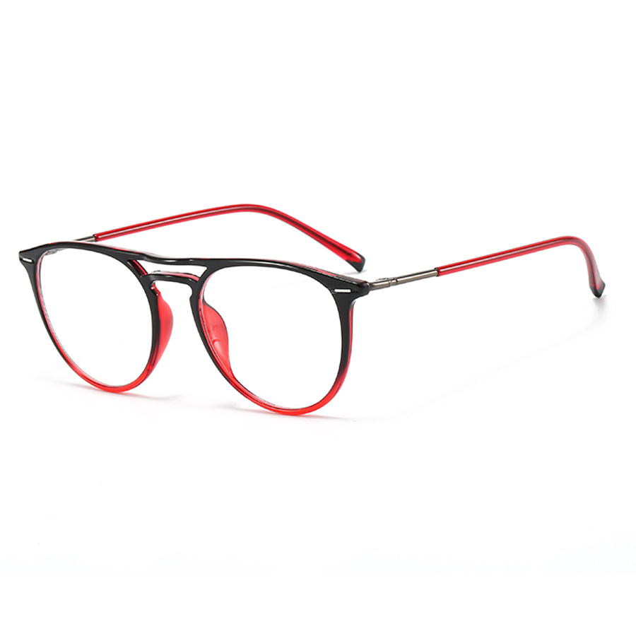 Decider Aviator Full - Rim Eyeglasses: Unisex, Multiple Colors, Lightweight & Stylish for Vision Correction and Fashion