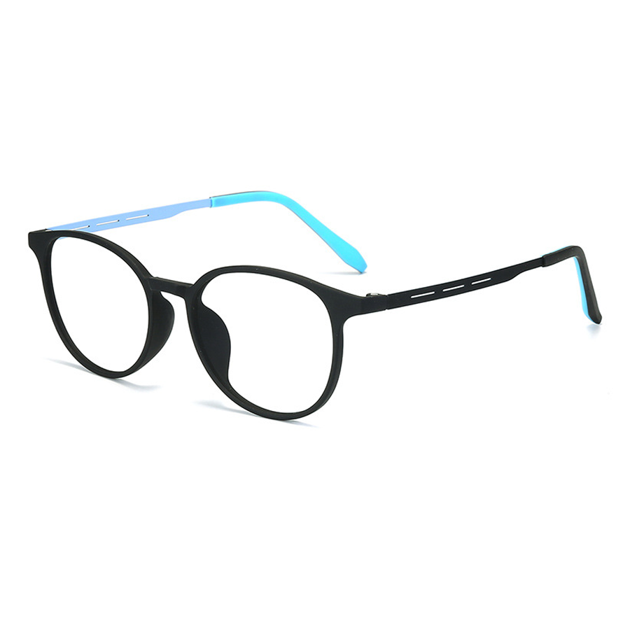 Blocks Round Full - Rim Eyeglasses: Stylish, Lightweight & Versatile with Multiple Color Options