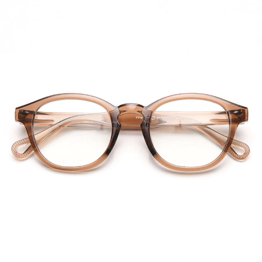 Cathy Oval Full - Rim Eyeglasses: Stylish, Functional & Available in Brown, Gray, Green and More!