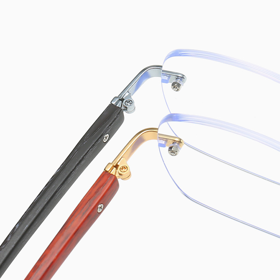 Modern Rimless Eyeglasses